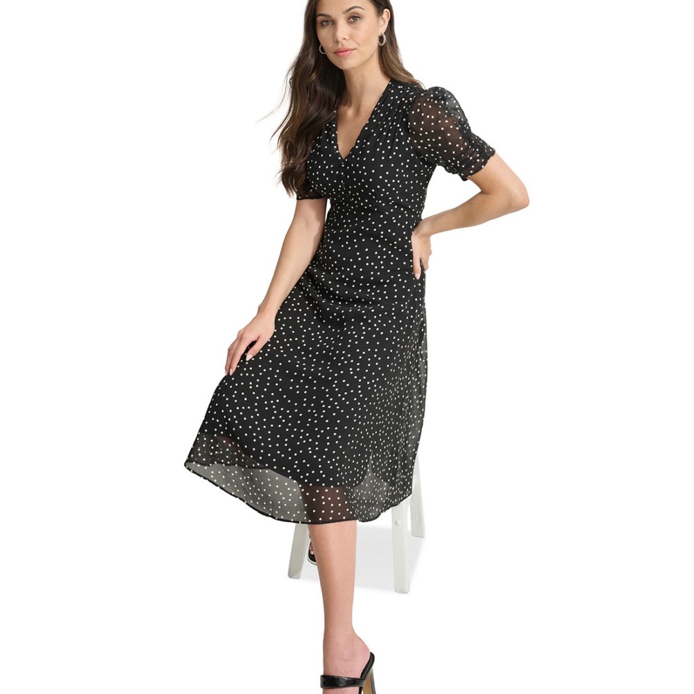 Women dress, NAVY! size 16 - more like 12…. DKNY